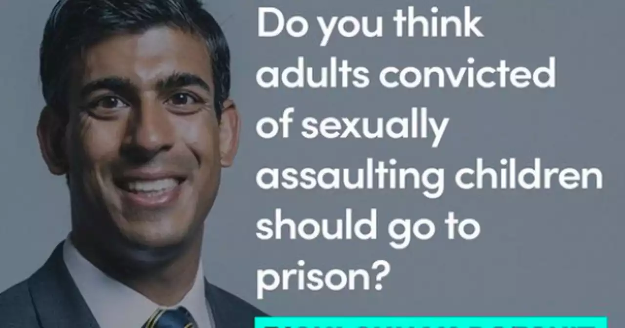 Backlash against Labour advert attacking Rishi Sunak over justice system failing