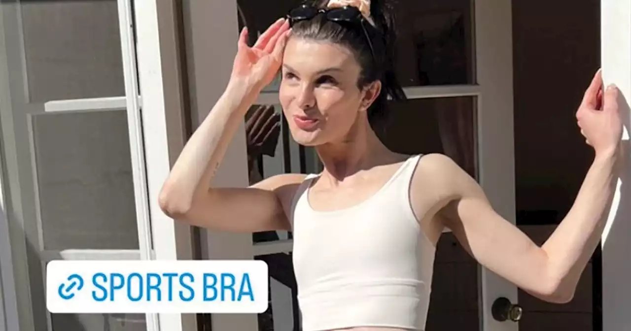 Doesn’t a transgender sports bra model defeat the purpose?