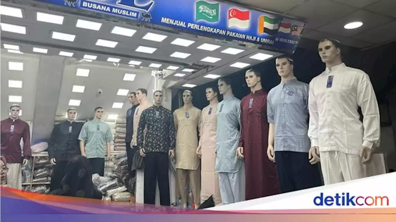 Tren Baju Koko untuk Lebaran 2023 di Pasar Tanah Abang dan Thamrin CIty