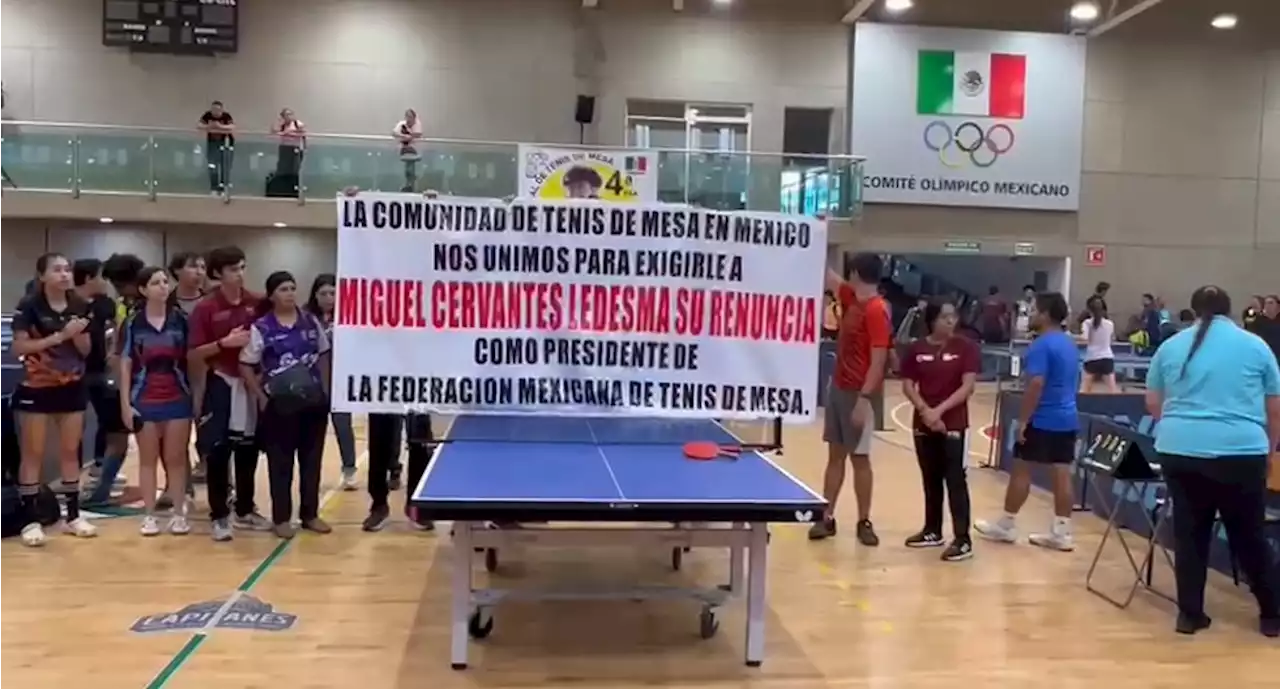 Hay dos presidentes de la Federación Mexicana de Tenis de Mesa | El Universal