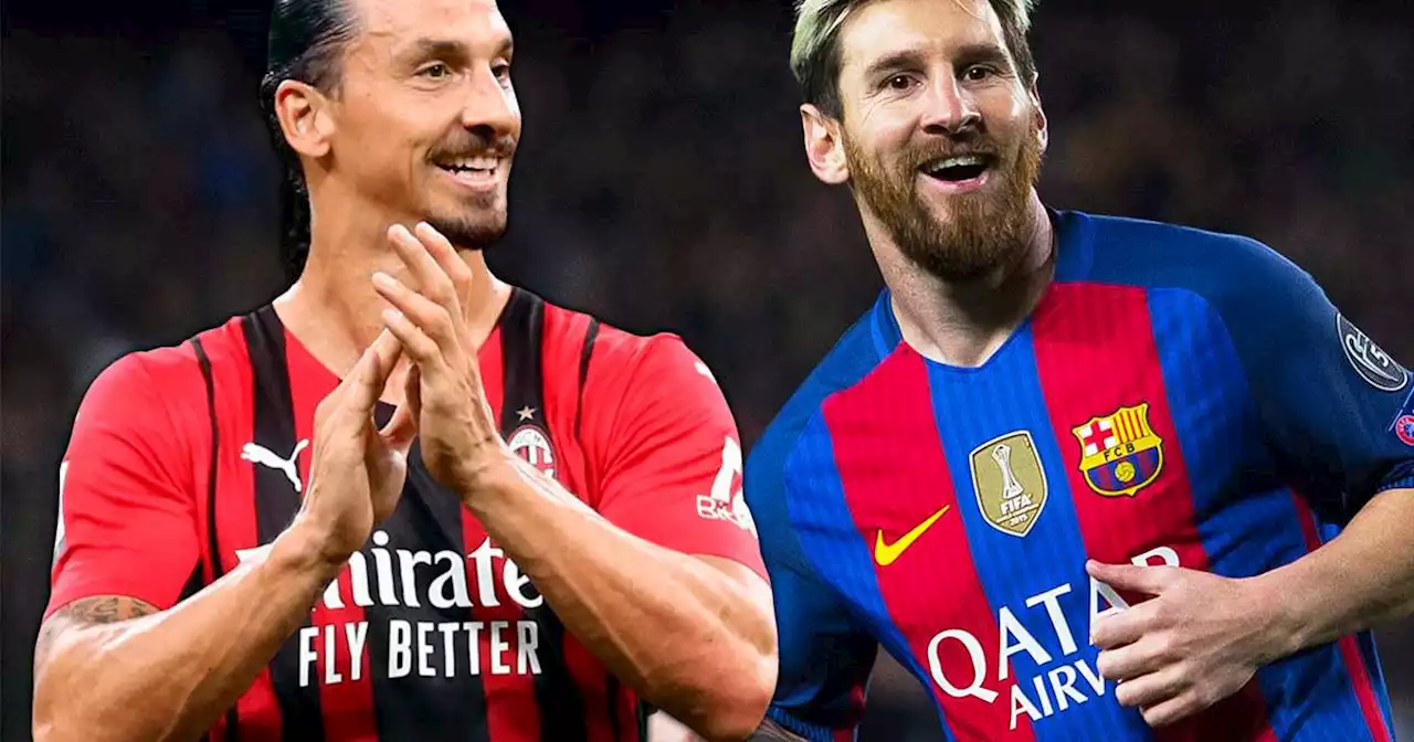 ‘Messi, hoy fuiste mejor que Zlatan’; el día que el propio Ibra se rindió