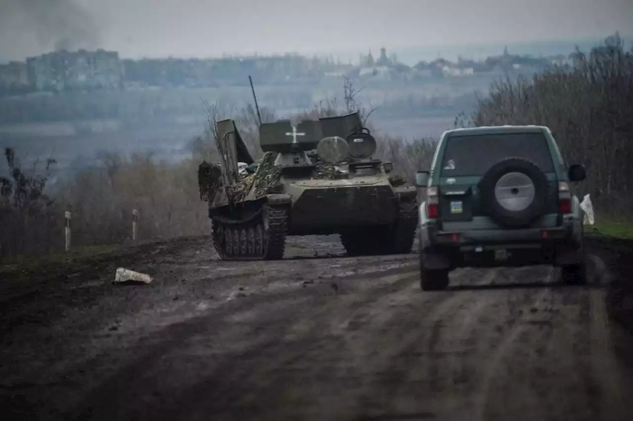 Russian forces likely threatening key Ukrainian supply line to Bakhmut, Britain says