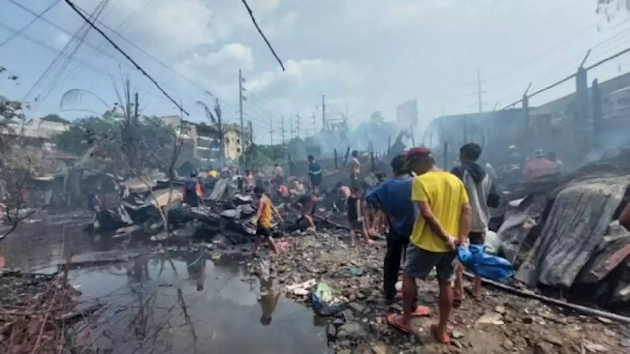 Fire hits informal settler’s area in Quezon City on Good Friday