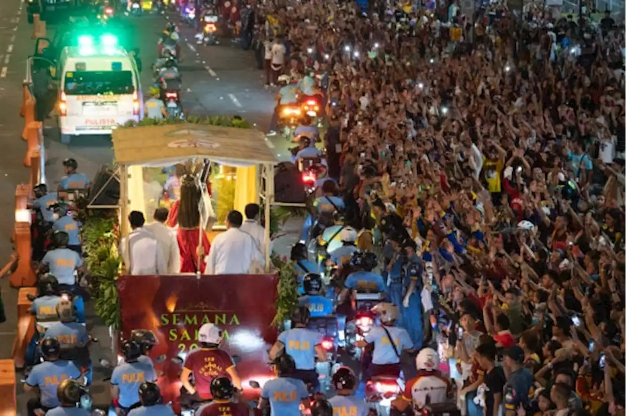 LOOK: Over 11,000 devotees join Black Nazarene procession on Good Friday