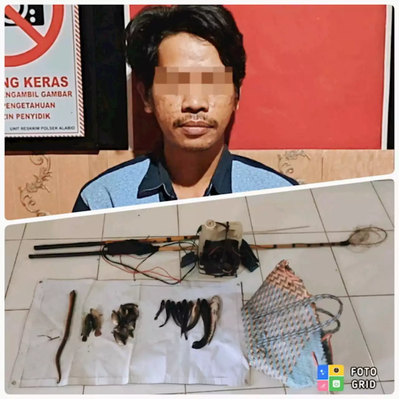 Penyetrum Ikan Diamankan Aparat