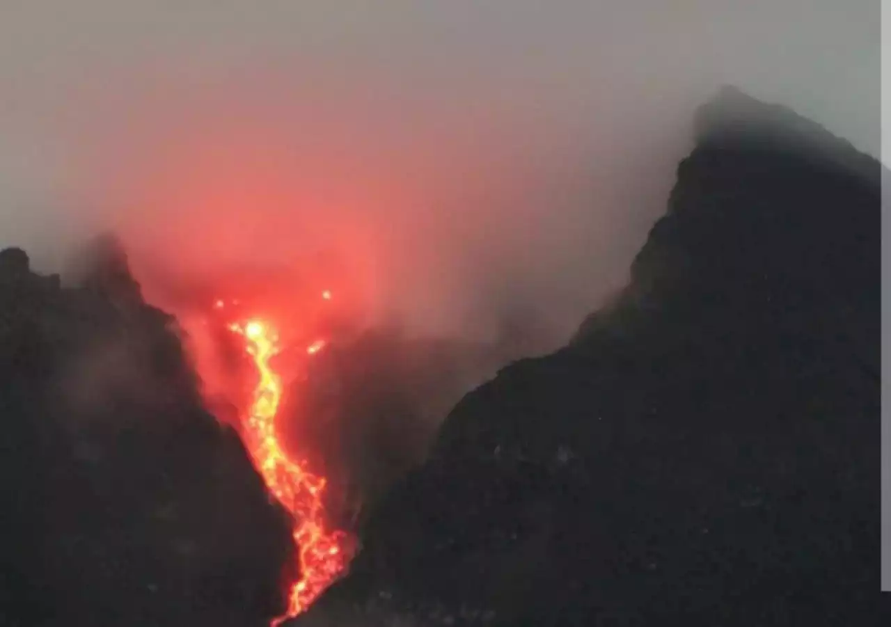 Aktivitas Gunung Merapi Jumat Pagi, Terjadi 23 Guguran Lava Pijar