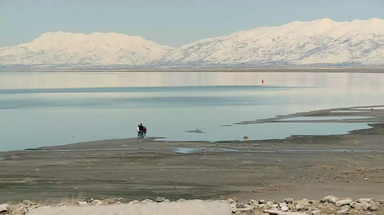 Great Salt Lake water now 3 feet above historic low after recent storms