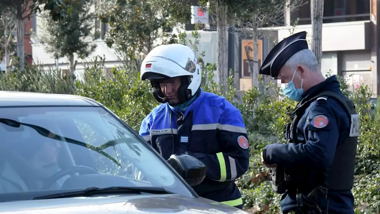 Toulouse : refus d'obtempérer d'une conductrice très mordante