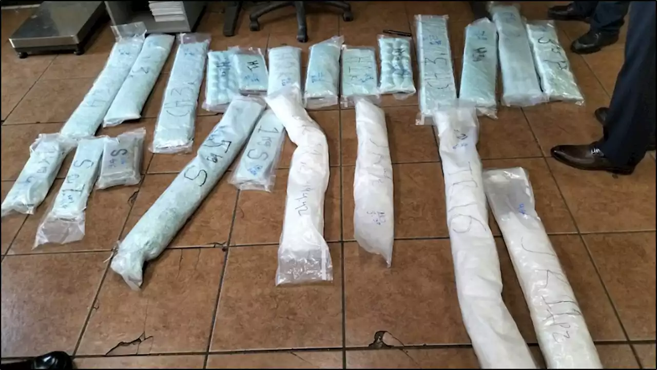 Asegura Sedena 44 kilogramos de pastillas de fentanilo en BC