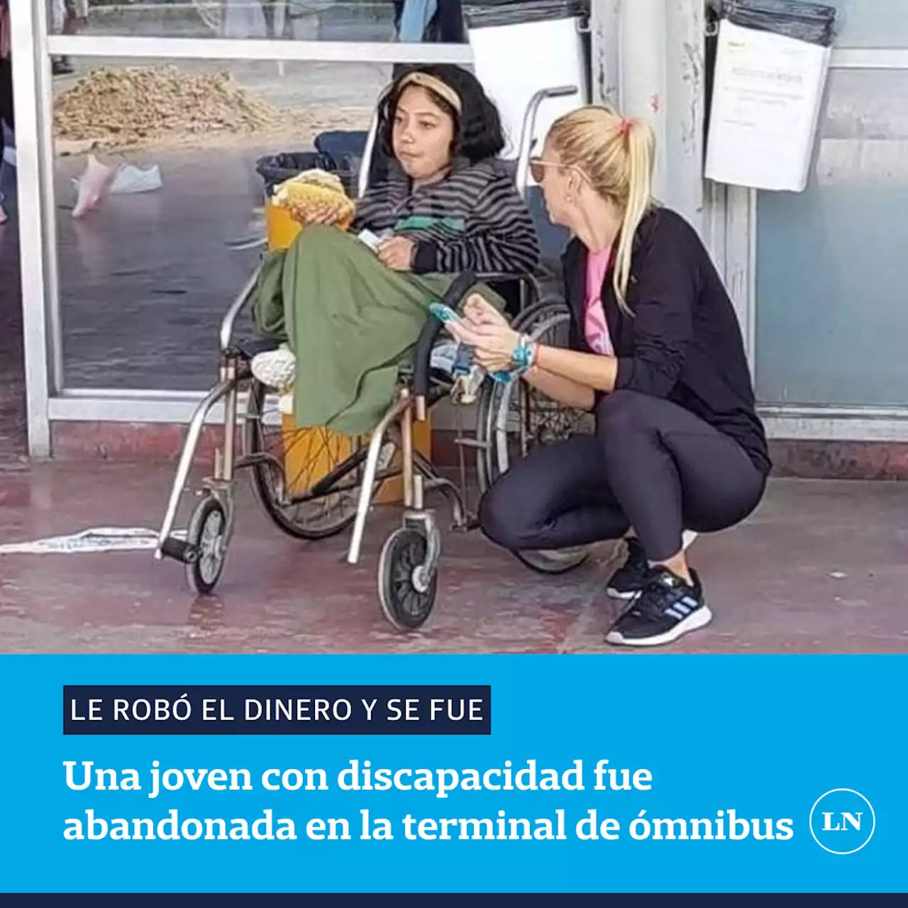 Santa Fe: una joven con discapacidad fue abandonada en la terminal de ómnibus