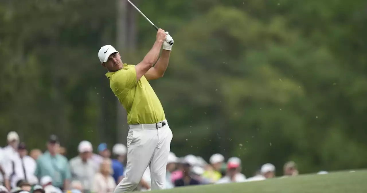 Brooks Koepka, Jon Rahm and Viktor Hovland share early lead at Masters