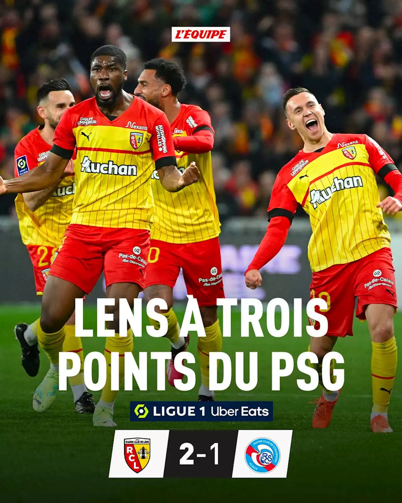 Lens - Strasbourg en direct, Ligue 1 Uber Eats (07/04/2023)