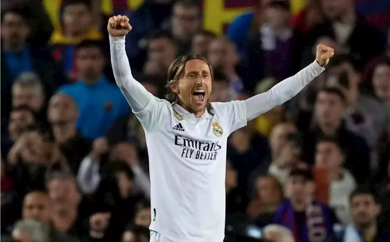 Vestidor del Real Madrid se rinde ante Luka Modric