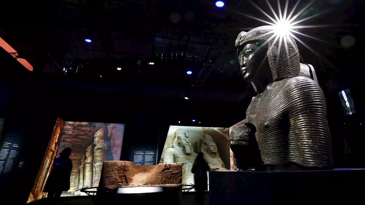 Ramsés II salió por primera vez de Egipto para ser exhibido en París