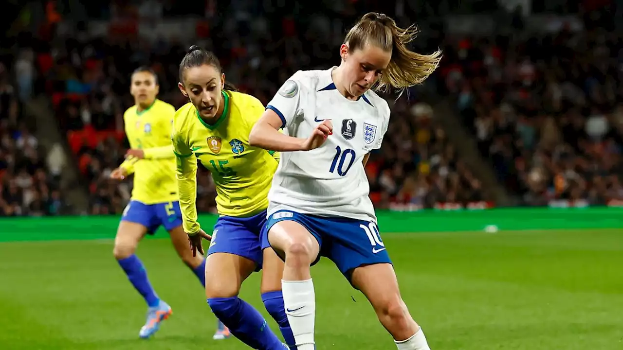 England gewinnt 'Finalissima' gegen Brasilien