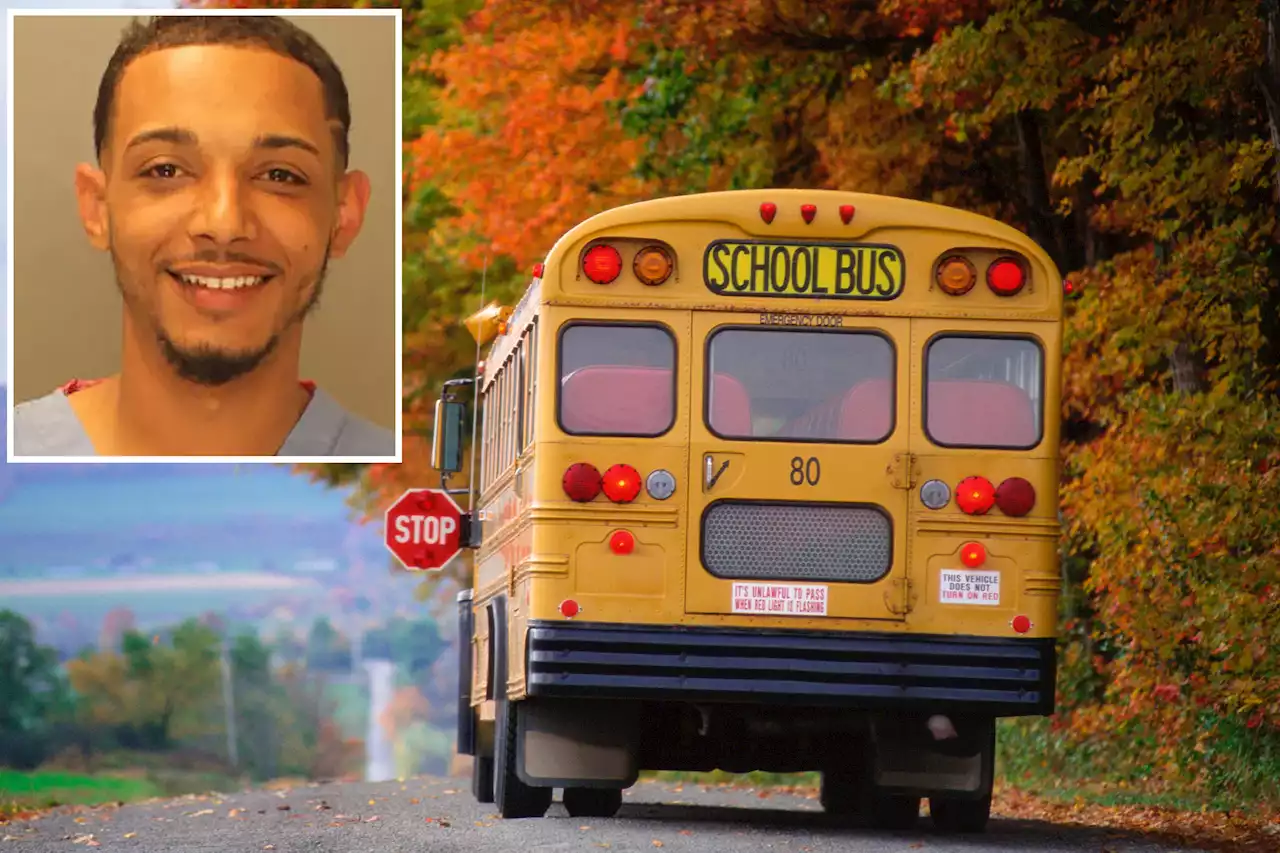 Naked Pennsylvania man leads cops on chase in stolen school bus with dead deer inside