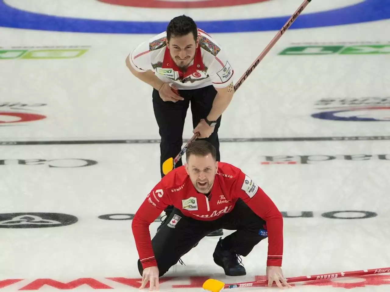 Canada faces tough climb to reach Sunday's men's world curling championship final