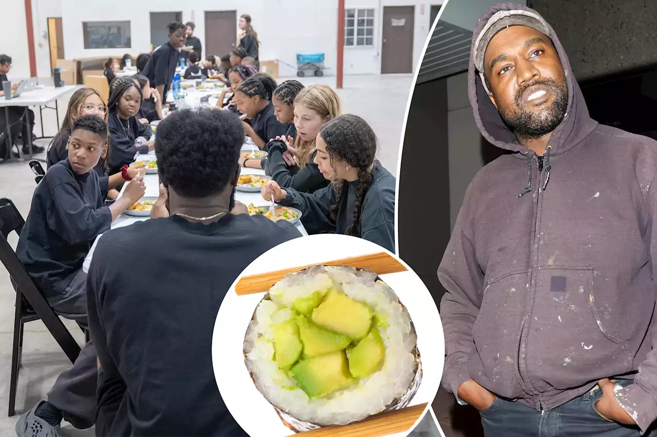 Kanye banned black history books from school, fed kids sushi: lawsuit