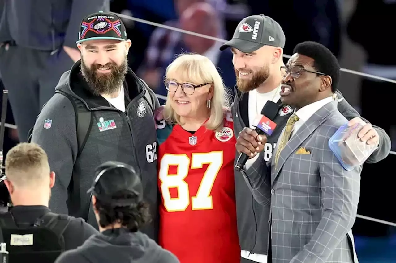 Donna Kelce’s Super Bowl jersey gets the Hall of Fame treatment