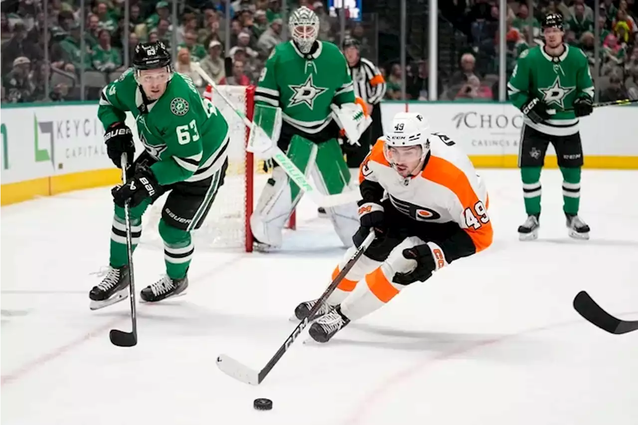 Flyers losing streak reaches five games with a 4-1 loss to the Dallas Stars