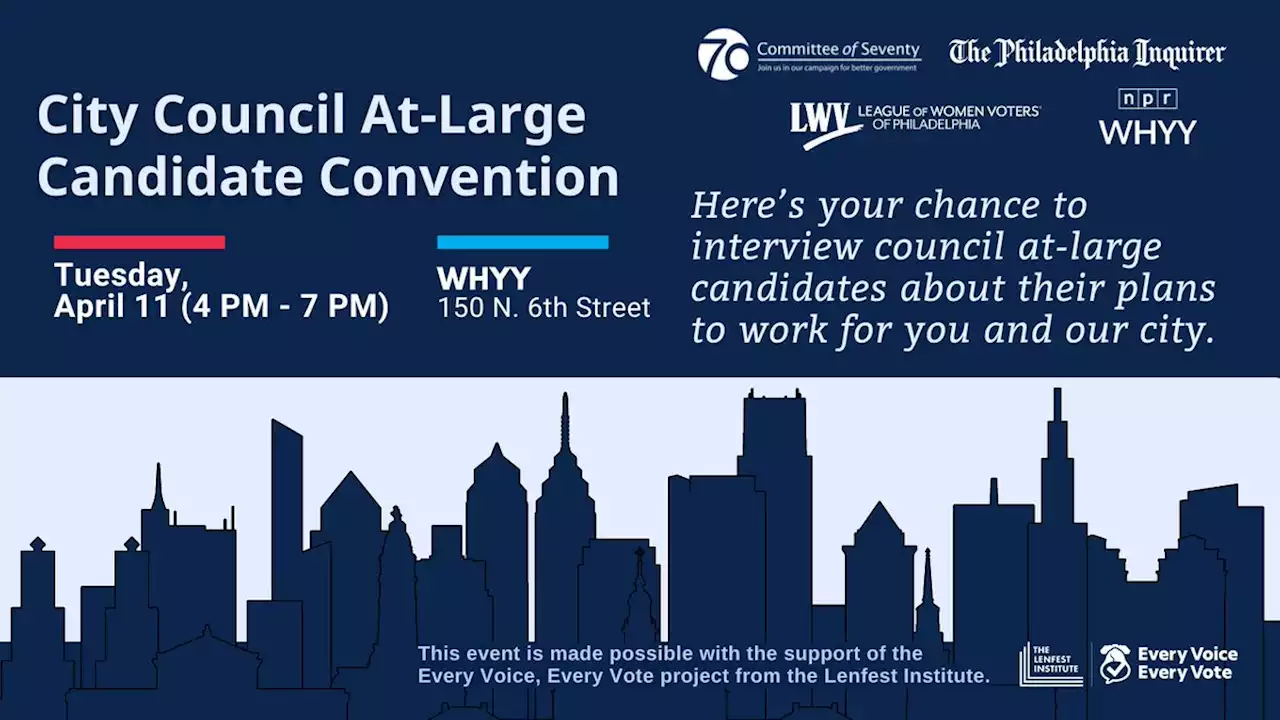 Philadelphia City Council At-Large Candidate Convention