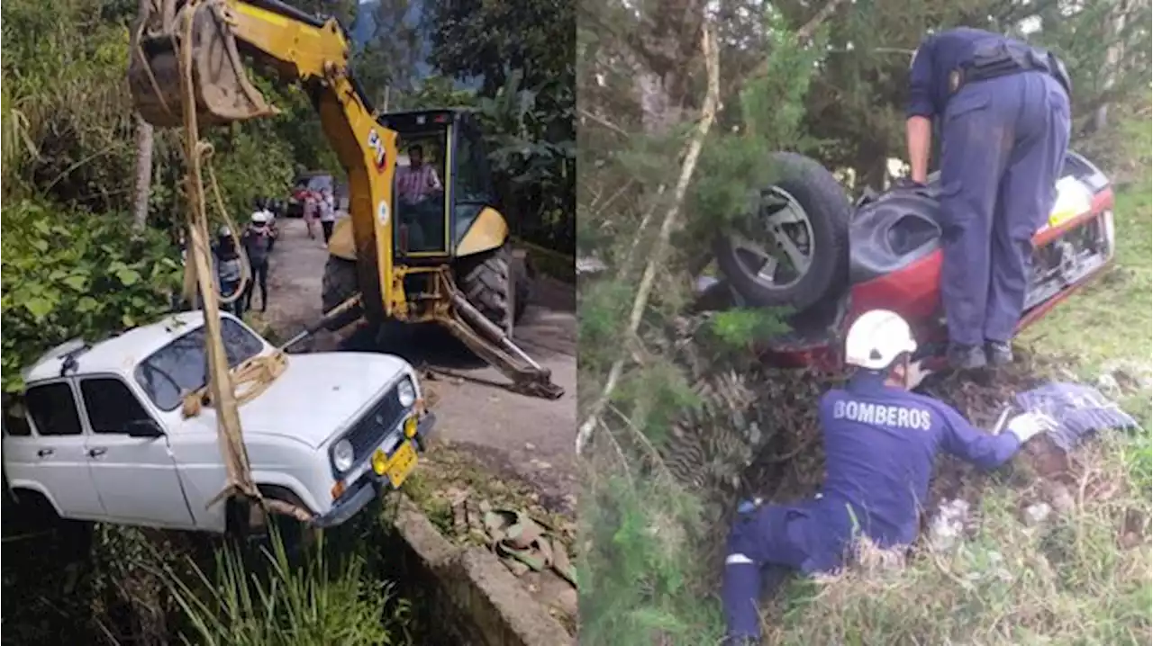 Autoridades reportaron accidente en el que se volcó un carro; hubo personas heridas - Pulzo