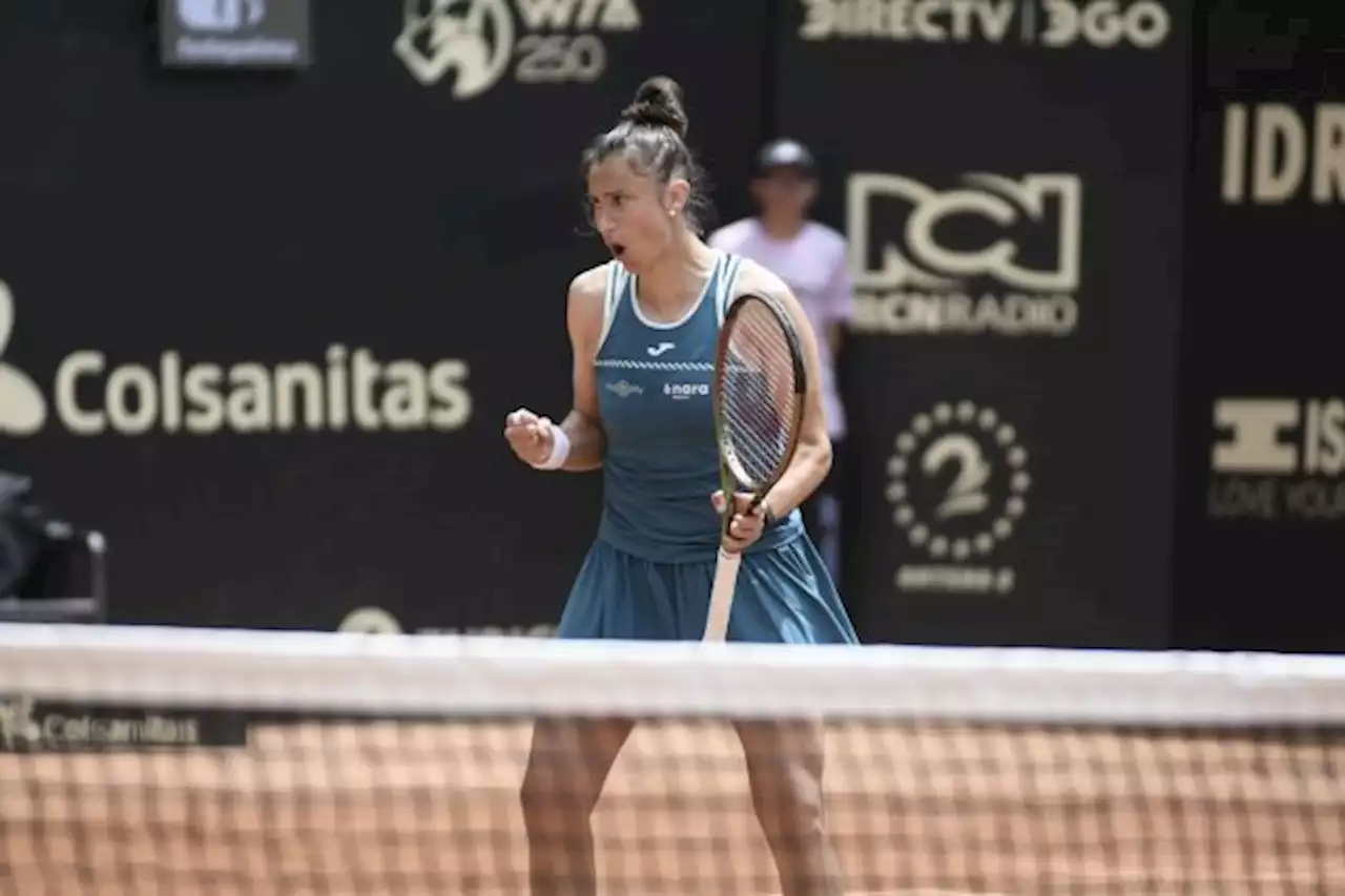 Luego de delicada lesión, Sara Sorribes llegó a cuartos de final del WTA de Bogotá - Pulzo