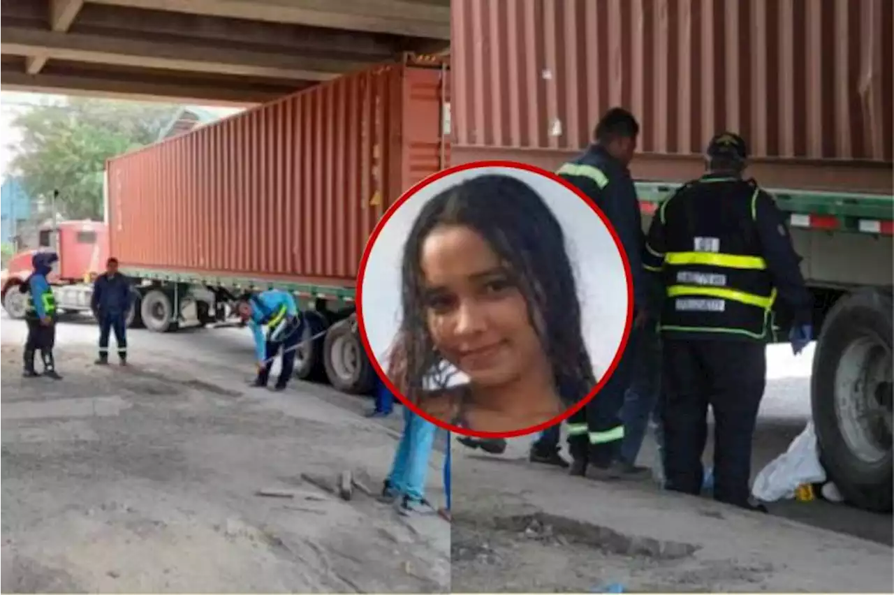 Por una imprudencia, murió joven arrollada por una tractomula en Cartagena - Pulzo