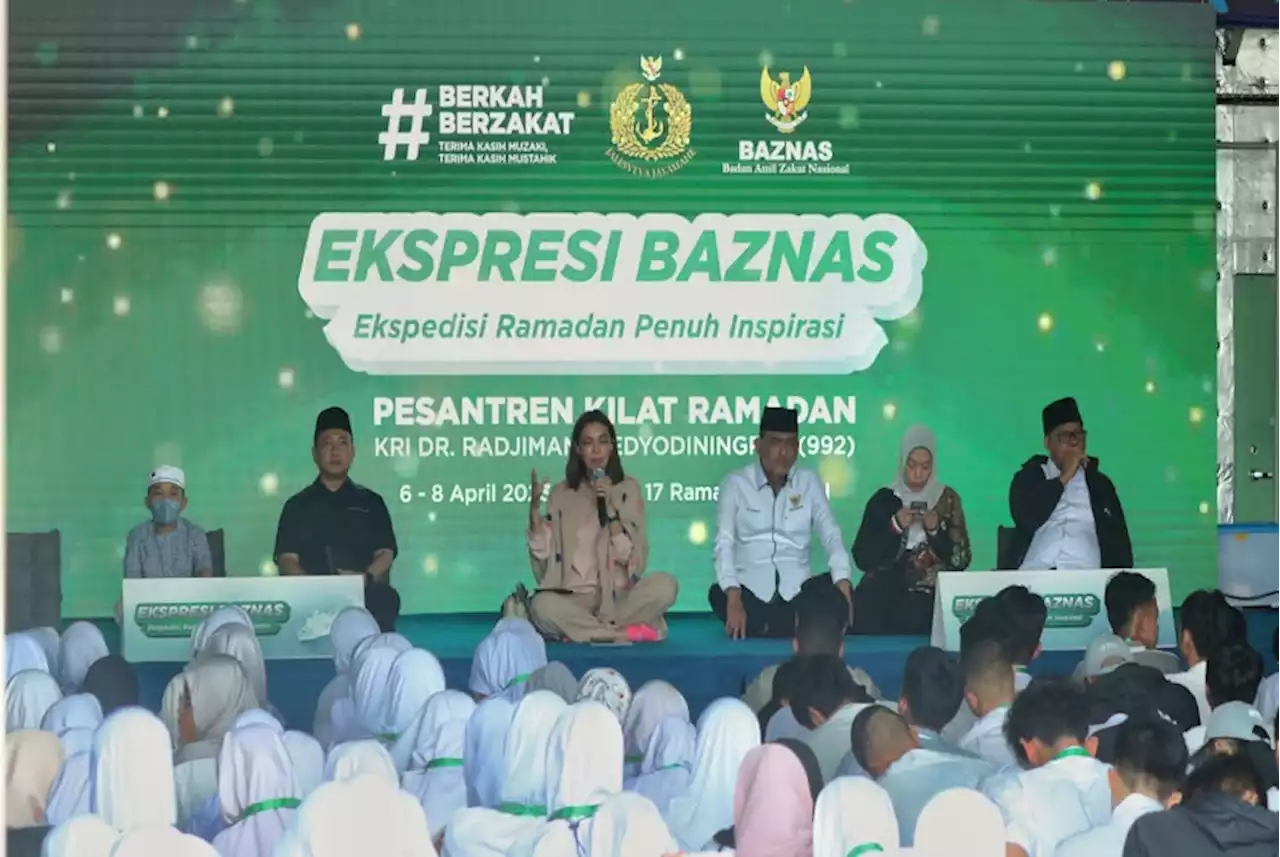 Di Acara Ekspresi Baznas, Najwa Shihab Ajak Anak Muda Tingkatkan Keterampilan |Republika Online