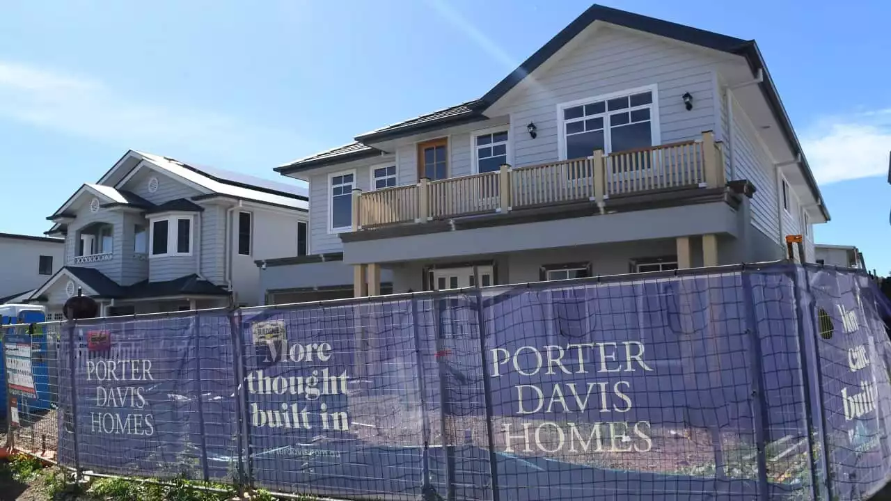 Near-finished Porter Davis homes to be completed, others still in limbo after collapse