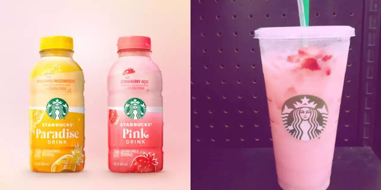 A Bottled Version Of The Starbucks Pink Drink Is Coming To Stores This Spring