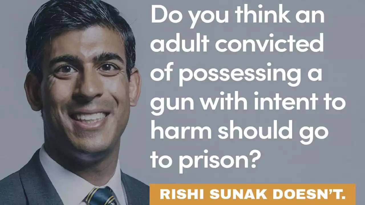 Labour tweets second attack ad against Rishi Sunak despite 'gutter politics' row