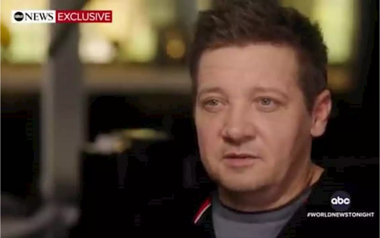 Jeremy Renner racconta l’incidente: “Ricordo tutto il dolore”