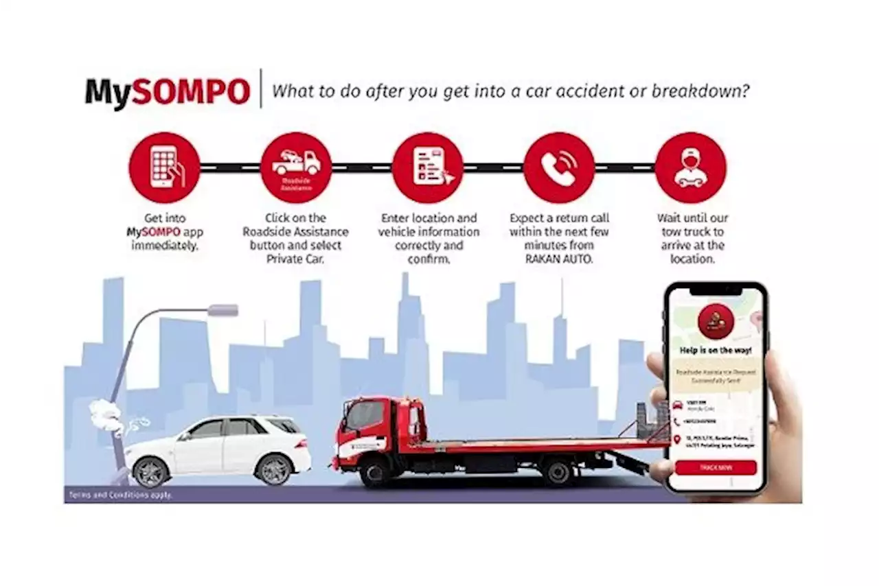 Car breakdown? MySOMPO app to the rescue