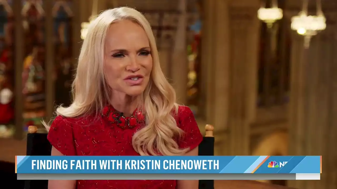 Kristin Chenoweth reflects on finding ‘God’s grace’ after near-death accident on TV set