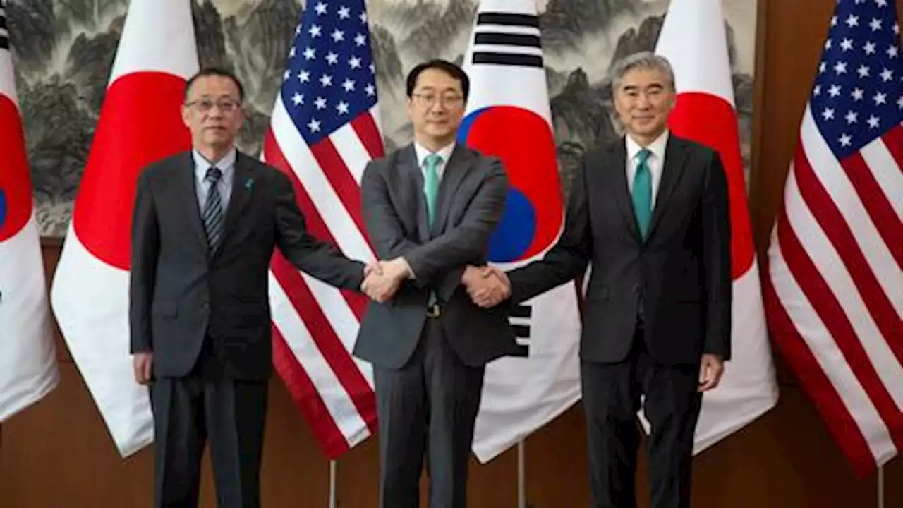 US, Japan, South Korea urge repatriation of North's workers