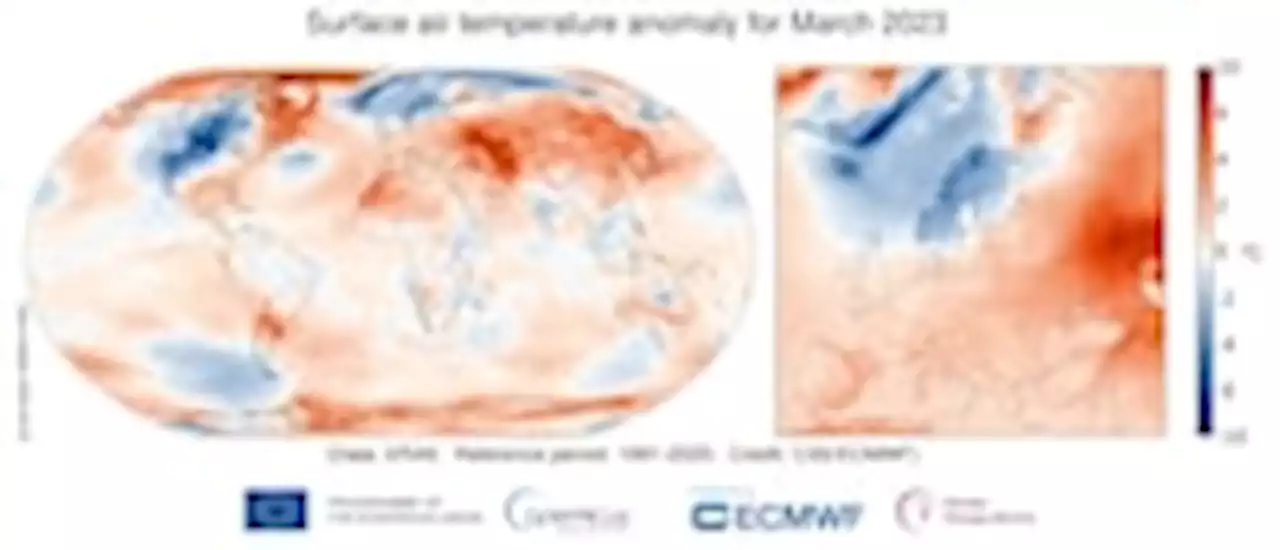 Earth has second-warmest March even before arrival of planet-heating El Niño