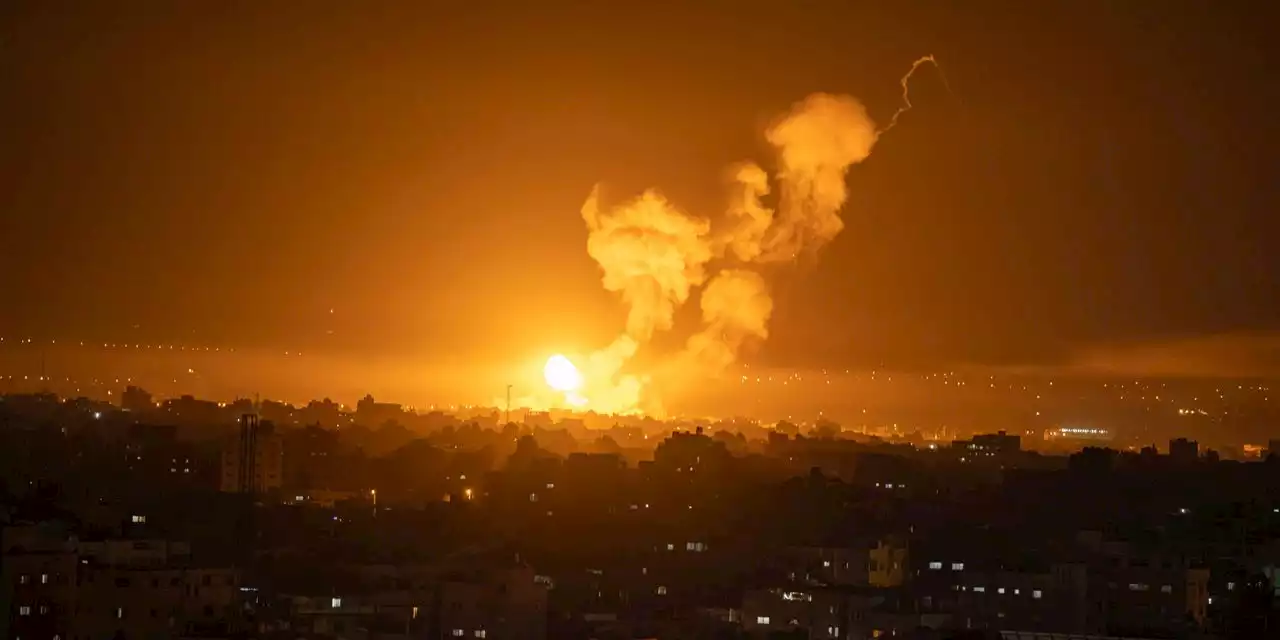 Israel Strikes Lebanon, Gaza After Rocket Barrage