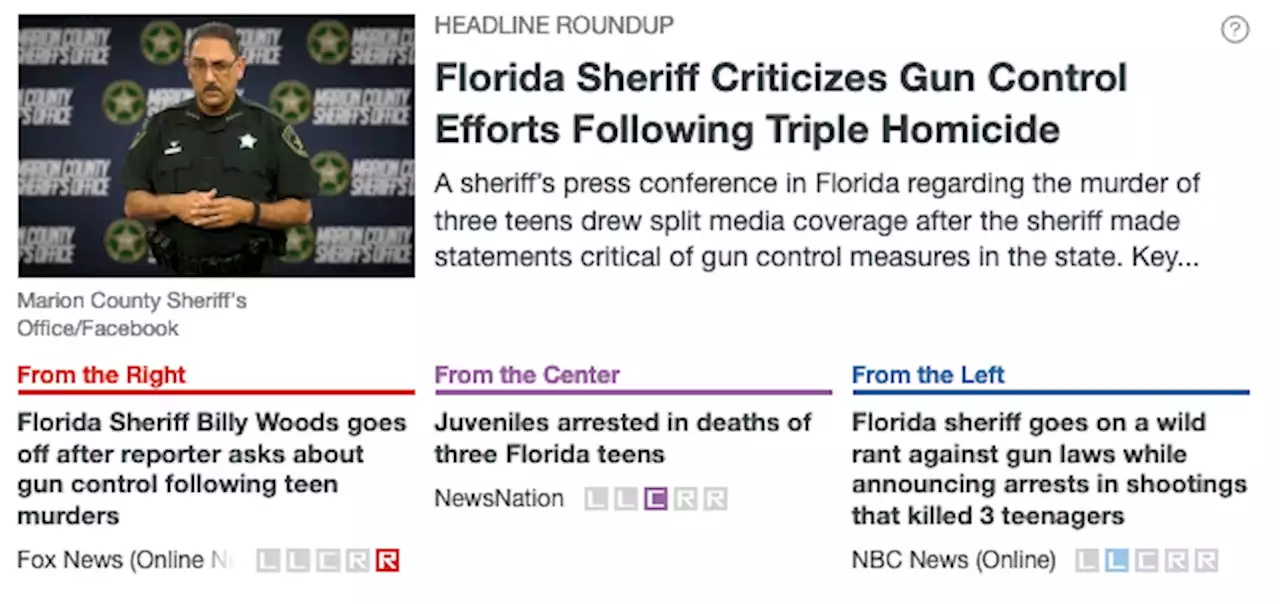 Florida Sheriff Criticizes Gun Control Efforts Following Triple Homicide