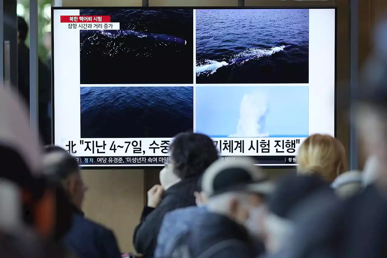 North Korea claims another test of underwater nuclear drone