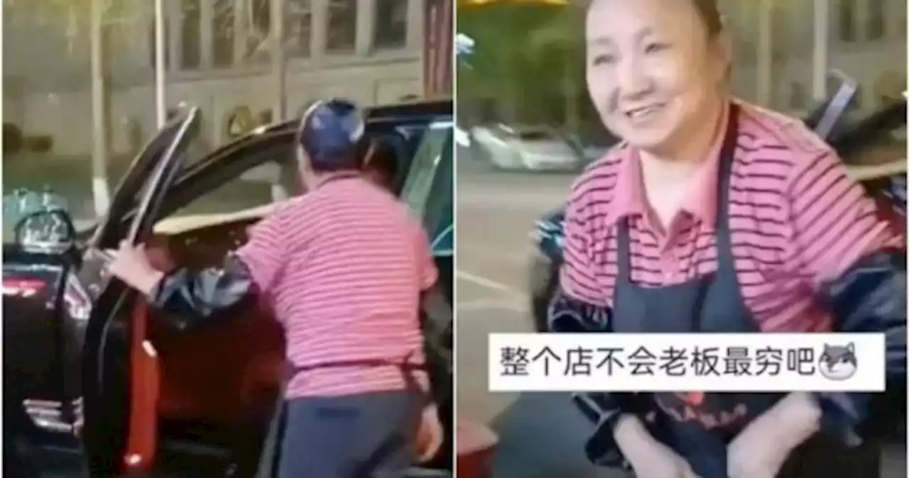 'I feel very bored at home': Dishwasher in China goes to work in Bentley