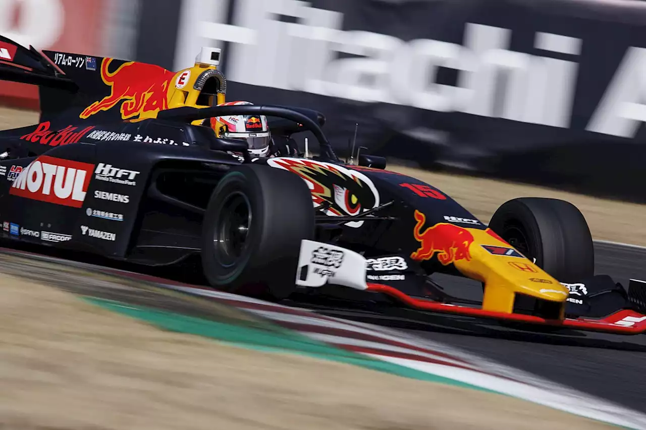 Super Formula Fuji: Red Bull junior Lawson wins on debut