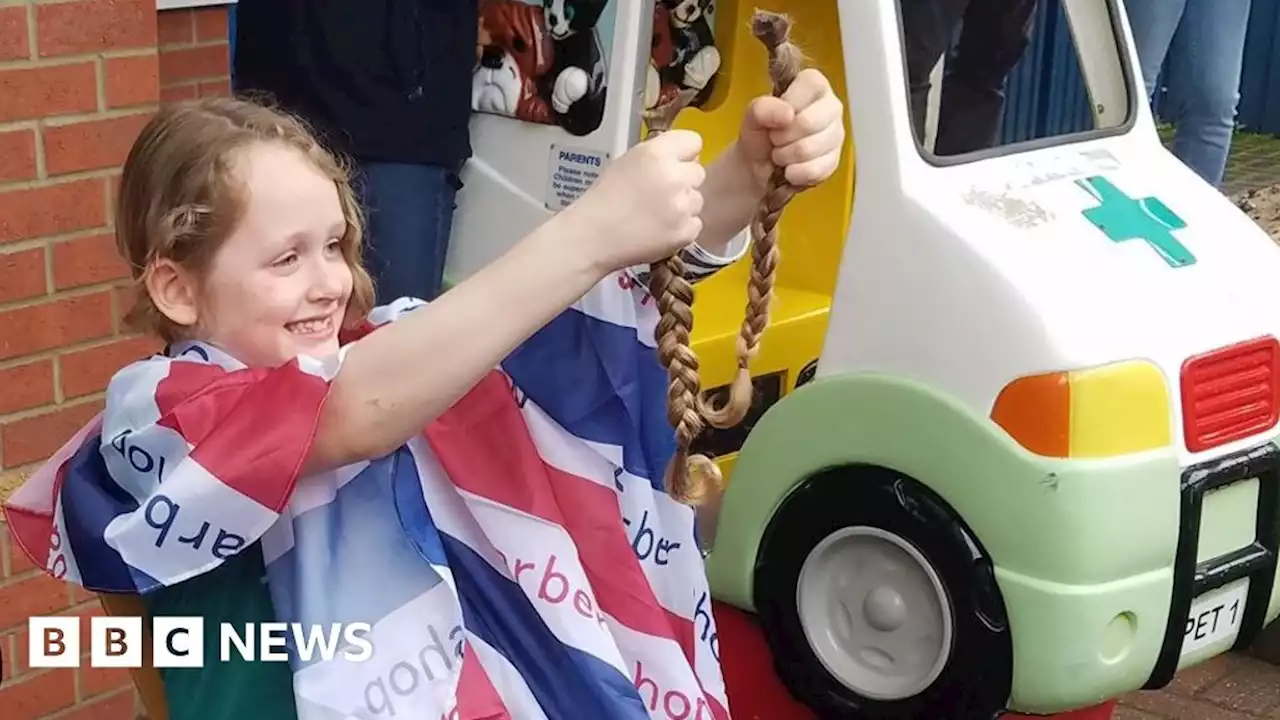 Boy, 8, cuts 14-inch long hair in aid of seal sanctuary