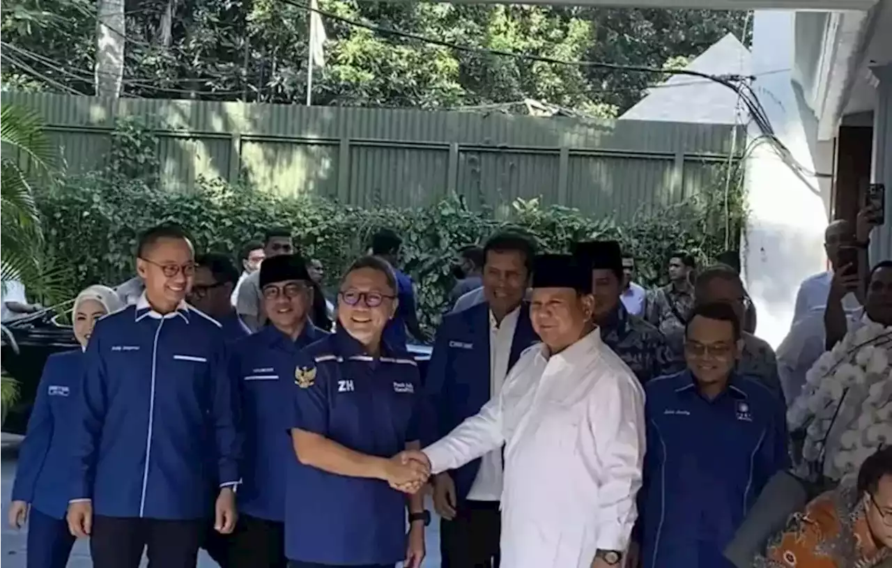 Zulhas Temui Prabowo di Kertanegara