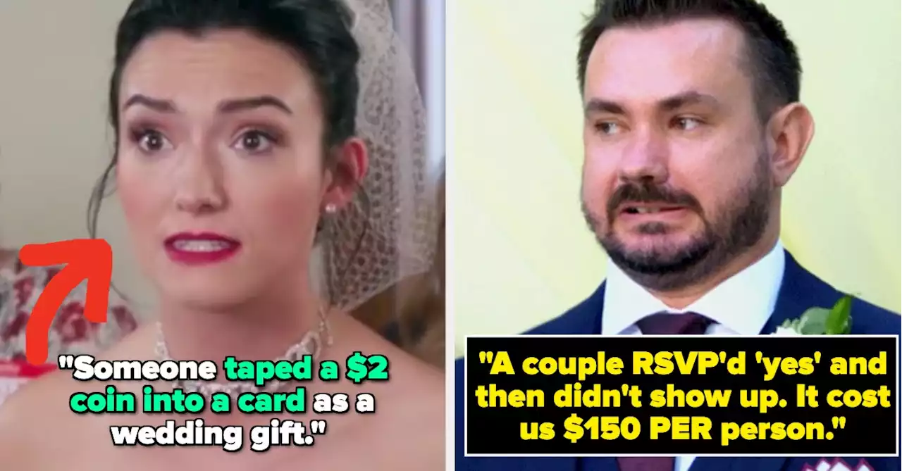 People Are Calling Out The Rudest Things Guests Have Done At Weddings, And Whew, The AUDACITY