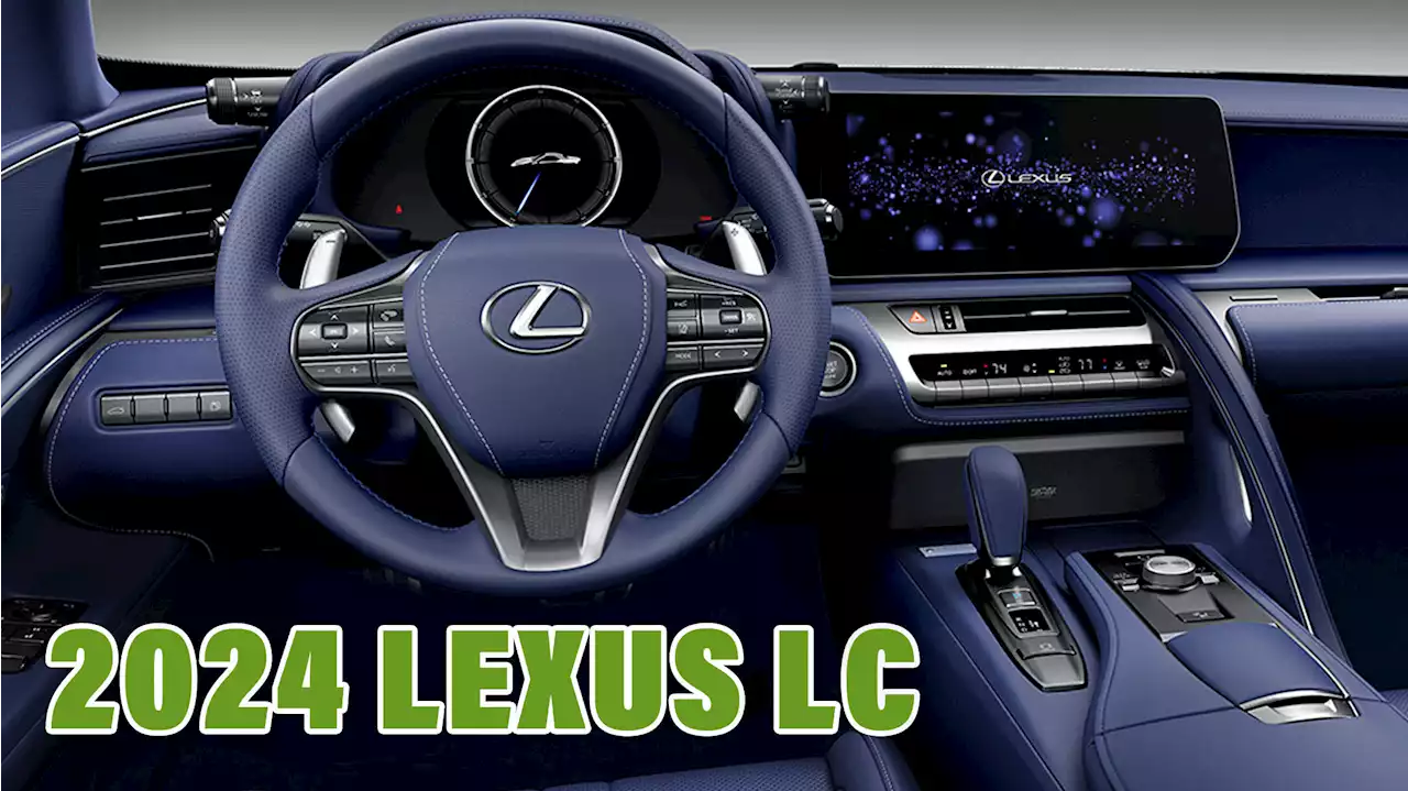 2024 Lexus LC Junks Awful Trackpad, Gains Bigger Screen And LFA-Inspired Ultimate Edition | Carscoops