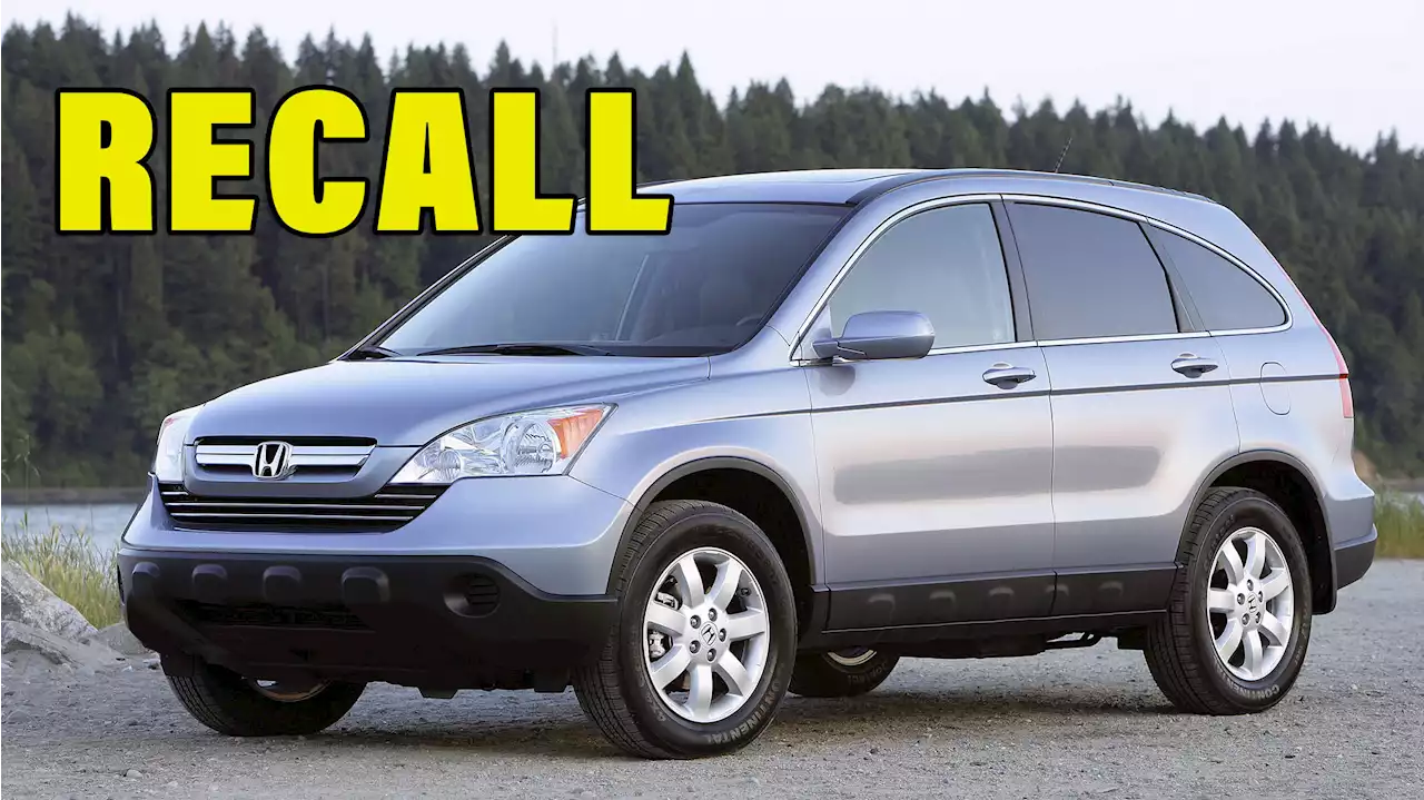 Honda Recalls 2007-2011 CR-Vs In Cold States For Potentially Dangerous Frame Rust | Carscoops