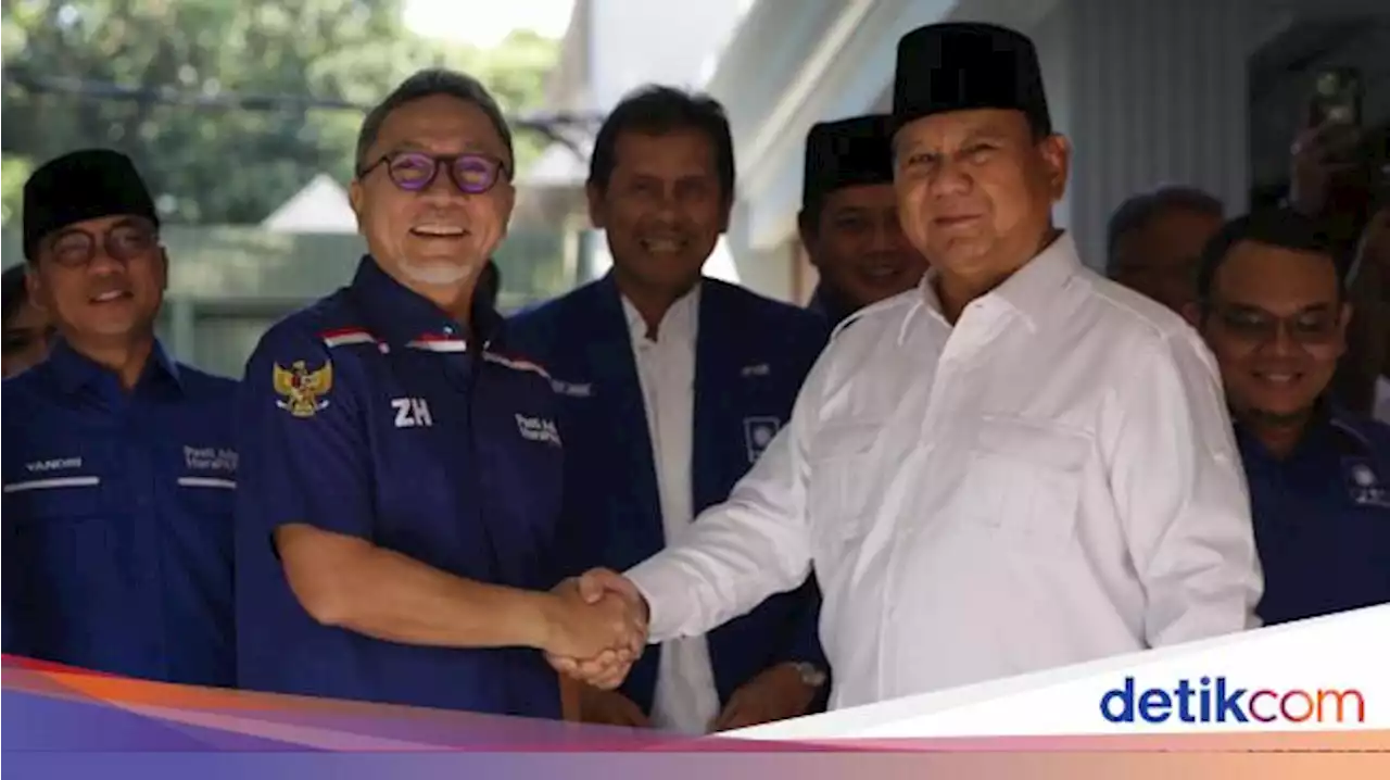 Semringah Zulhas-Prabowo di Kertanegara