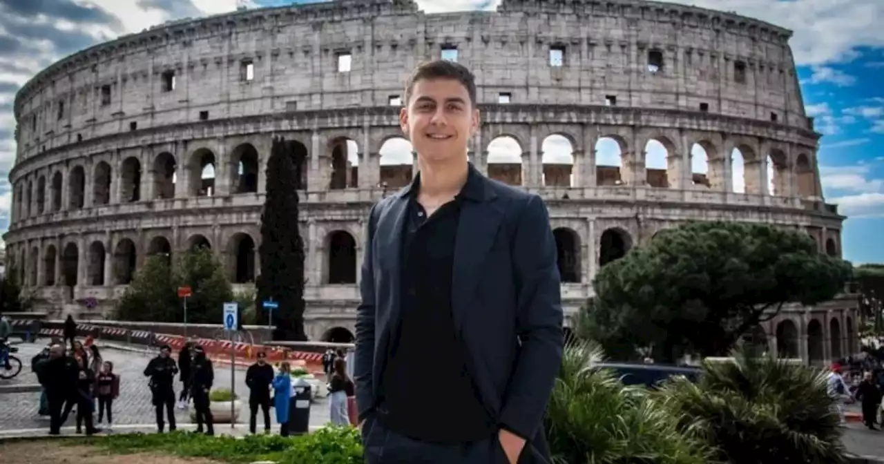 Dybala: visita al Coliseo, su futuro y la esperanza de Roma por retenerlo