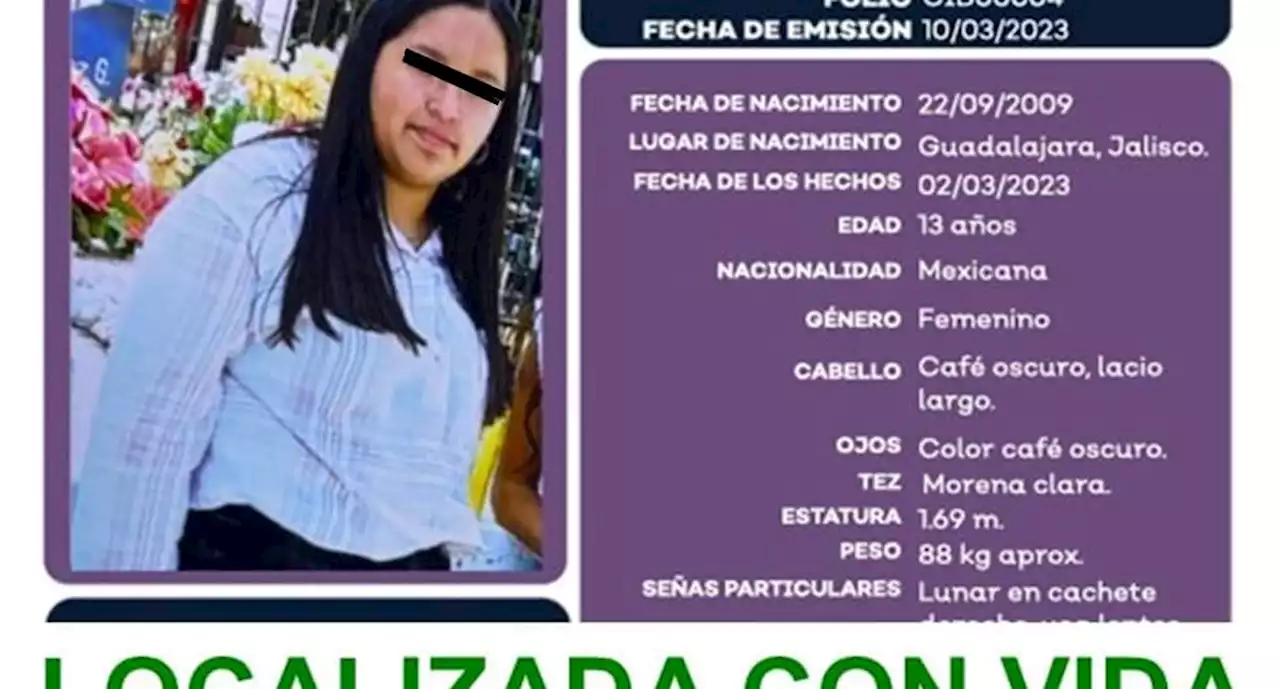 Localizan a menor desaparecida; fue engañada en redes sociales para trabajar | El Universal